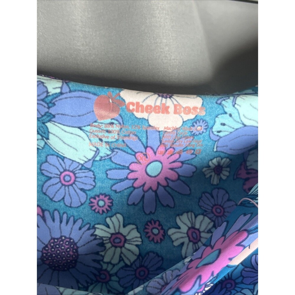 Cheek Boss Panties Women's XL Hippie 70’s Underwear Cheeky Floral Stretchy NWT - Picture 3 of 7
